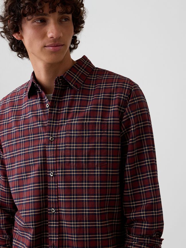 Oxford Shirt in Standard Fit gap oxford shirt in standard fit