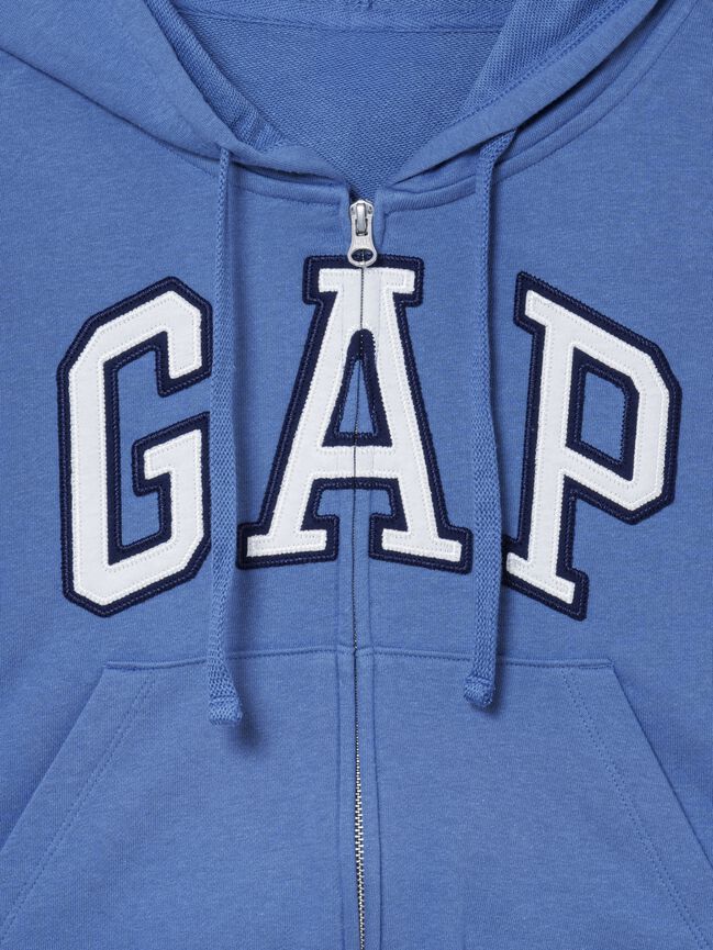 Oversized Gap Logo French Terry Zip Hoodie oversized gap logo french terry zip hoodie