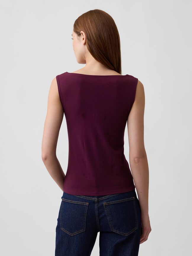 Boatneck Tank Top gap boatneck tank top
