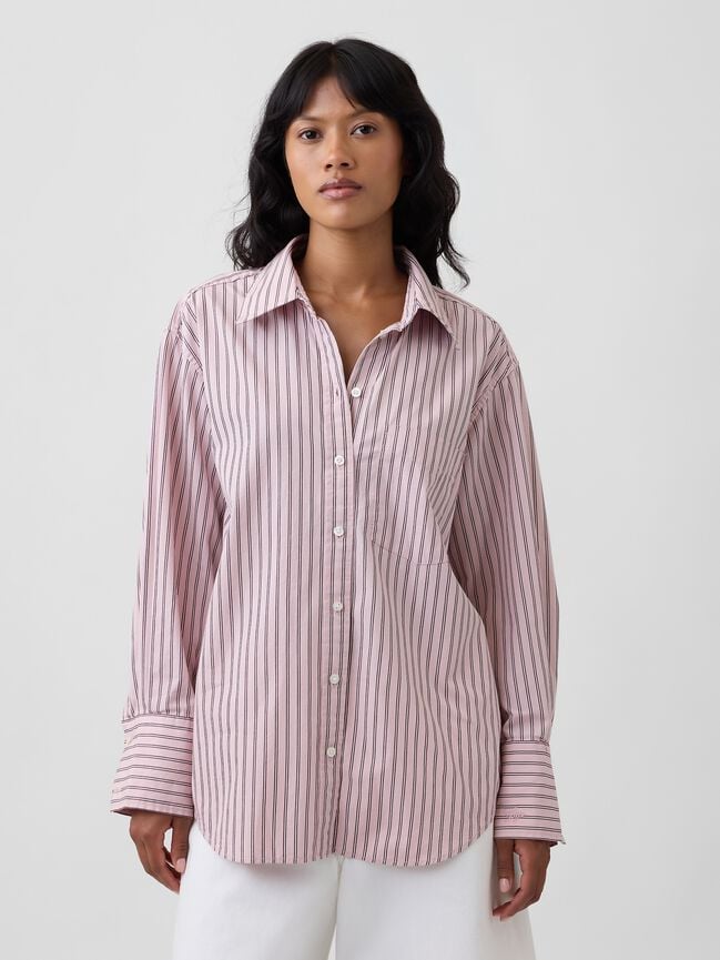 Poplin Big Shirt gap poplin big shirt