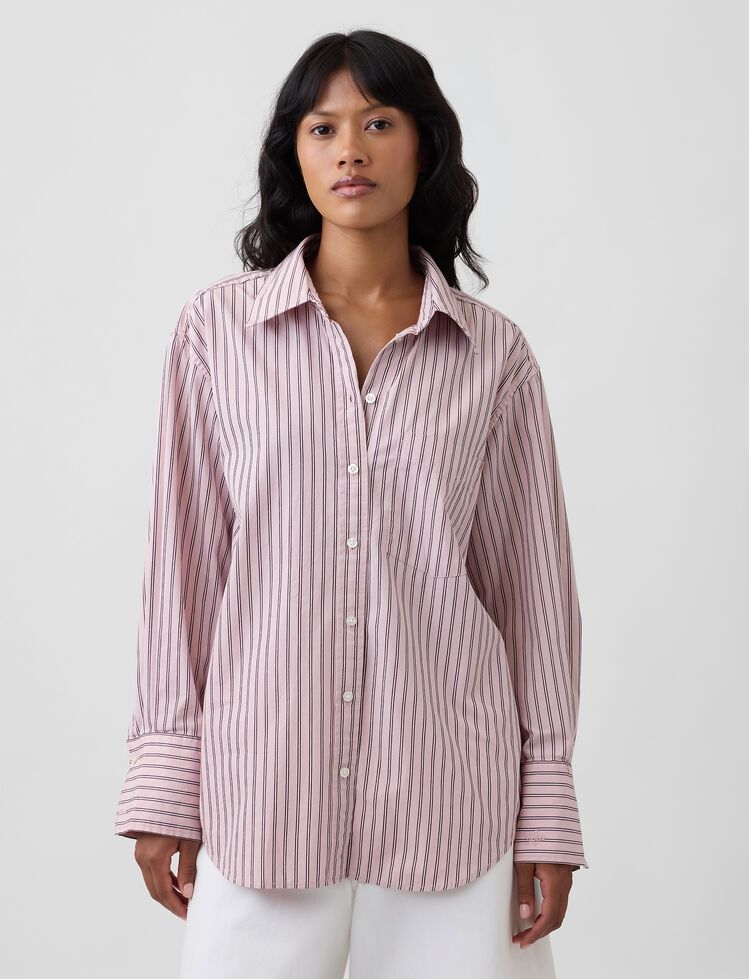 Poplin Big Shirt gap poplin big shirt