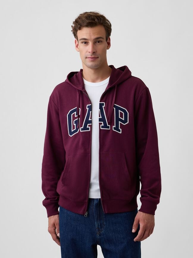 Gap Logo Zip Hoodie gap logo zip hoodie