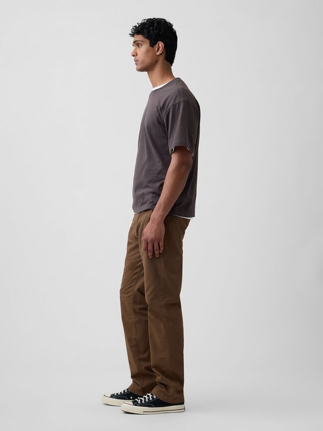 Essential Khakis in Straight Fit with GapFlex essential khakis in straight fit with gapflex