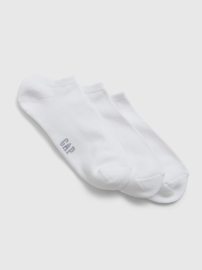 Basic Ankle Socks (3-Pack) gap basic ankle socks 3 pack