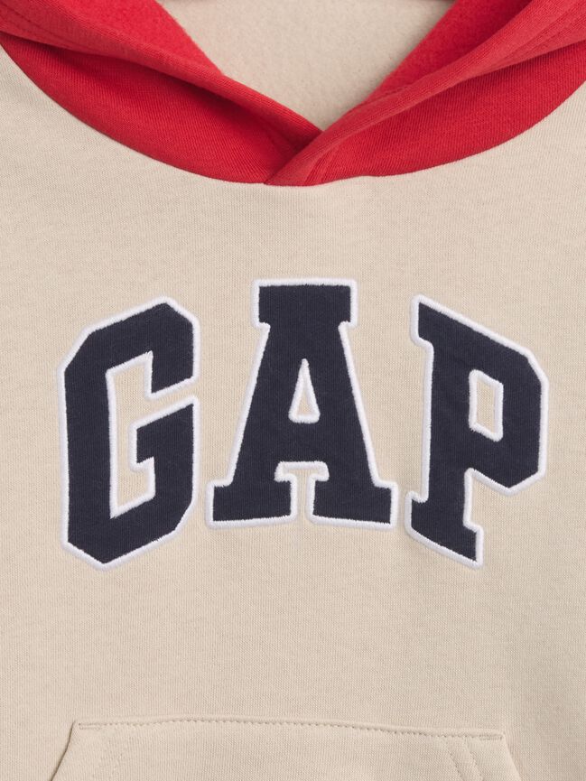 babyGap Relaxed Colorblock Logo Hoodie babygap relaxed colorblock logo hoodie