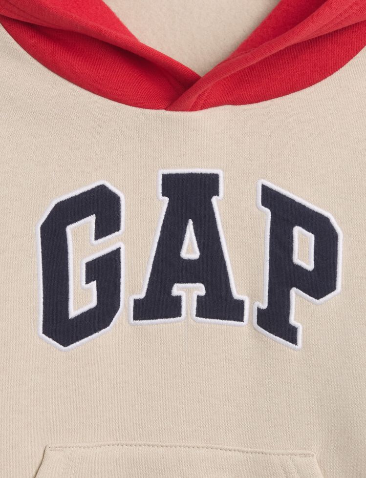 babyGap Relaxed Colorblock Logo Hoodie babygap relaxed colorblock logo hoodie