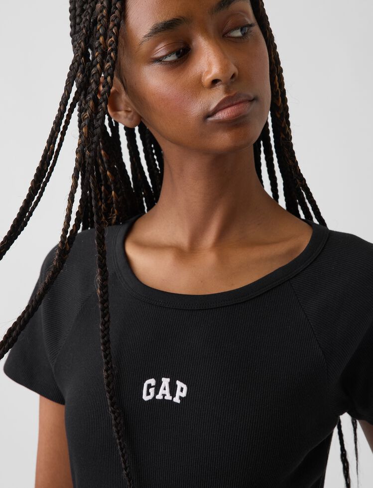Modern Ribbed Gap Logo Maxi Dress modern ribbed gap logo maxi dress
