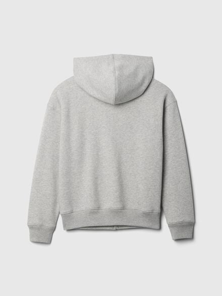 kids relaxed gap logo zip hoodie kids relaxed gap logo zip hoodie