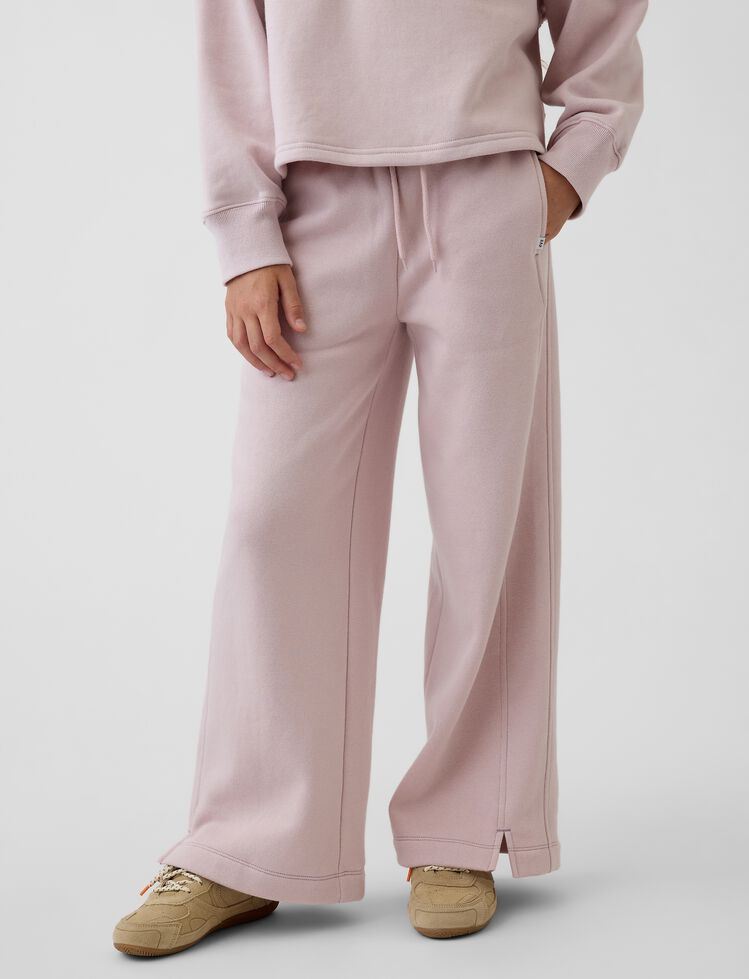 Kids VintageSoft Baggy Varsity Sweatpants gap kids vintagesoft baggy varsity sweatpants