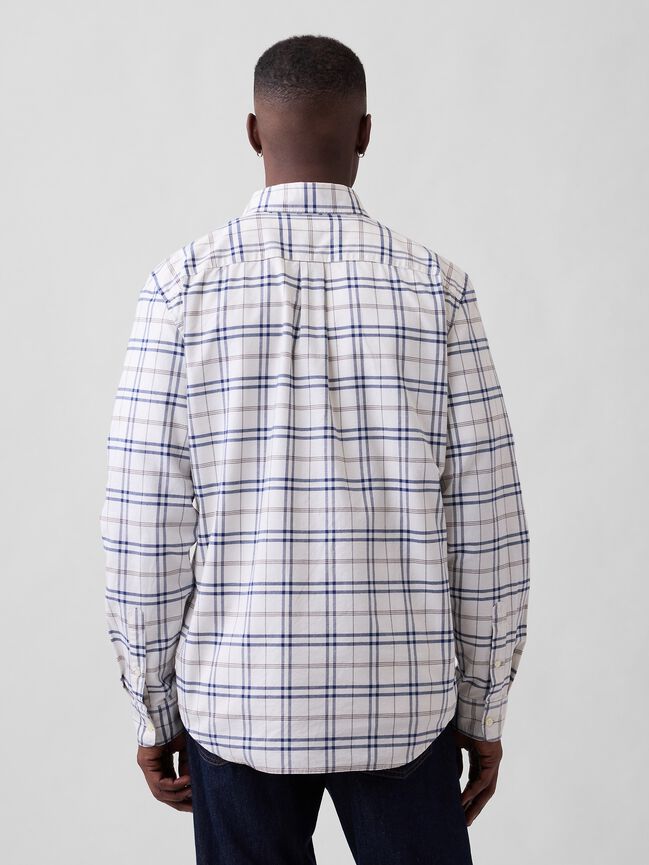 Oxford Shirt in Standard Fit gap oxford shirt in standard fit