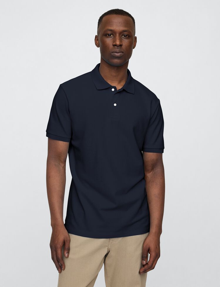 Stretch Pique Polo Shirt gap stretch pique polo shirt