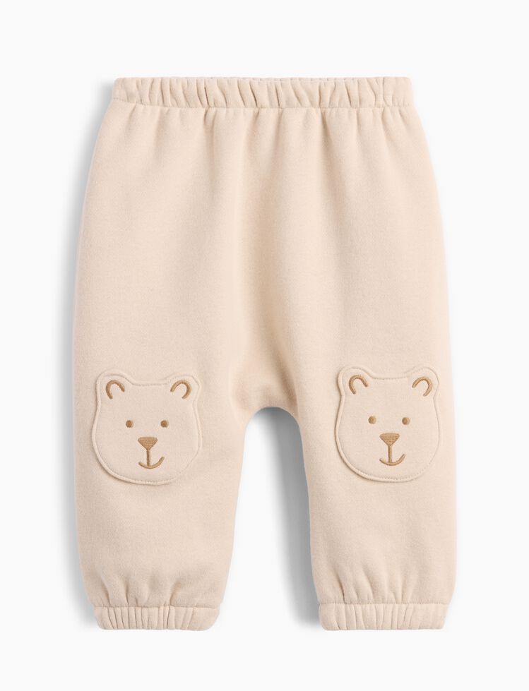 Baby VintageSoft Brannan Bear Knee Patch Joggers gap baby vintagesoft brannan bear knee patch joggers