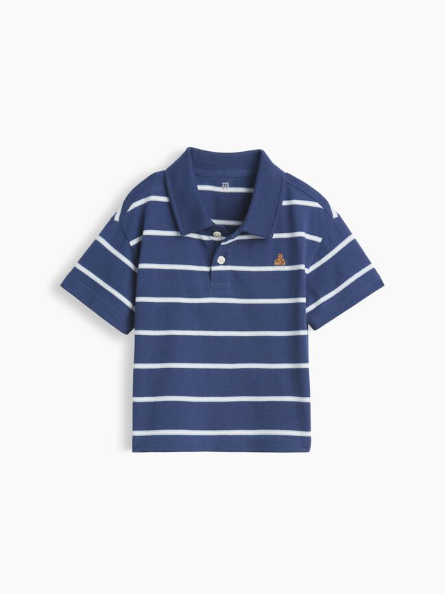 Baby & Toddler Boxy Polo Shirt gap baby toddler boxy polo shirt