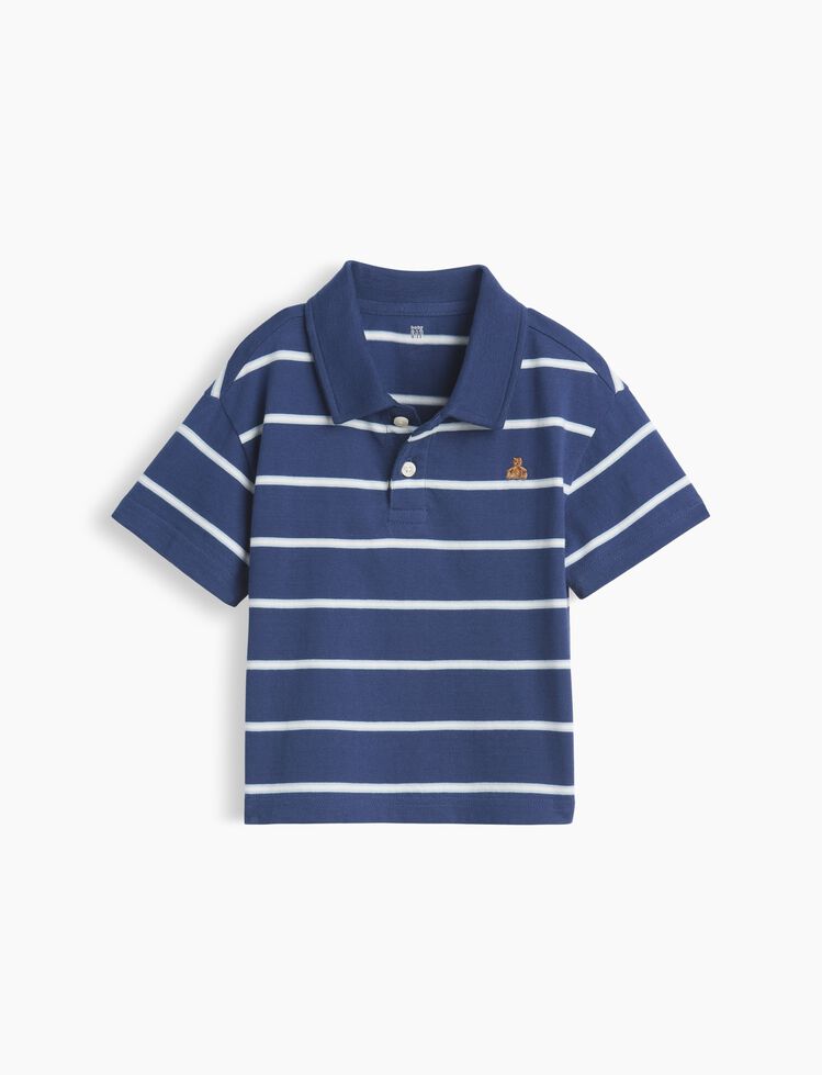 Baby & Toddler Boxy Polo Shirt gap baby toddler boxy polo shirt