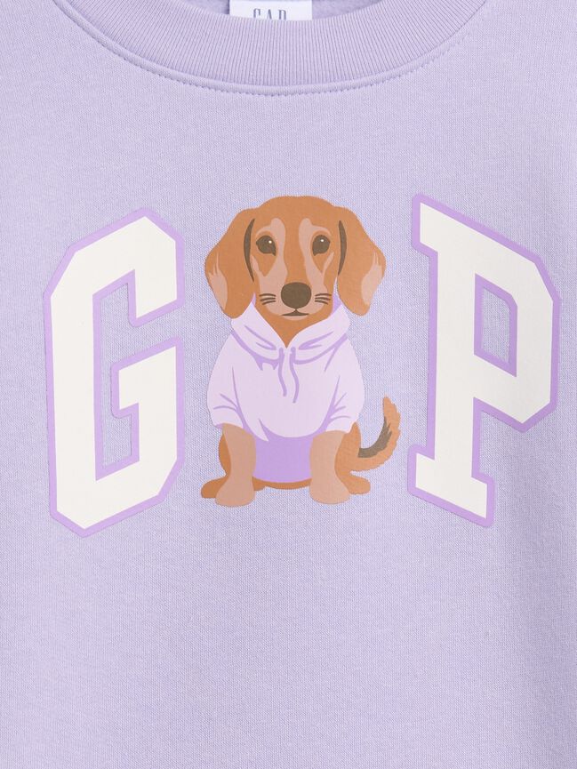 Kids Crewneck Graphic Sweatshirt gap kids crewneck graphic sweatshirt