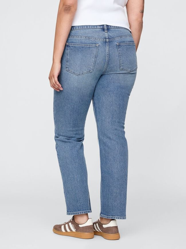 Low Rise '90s Slim Straight Jeans gap low rise 90s slim straight jeans