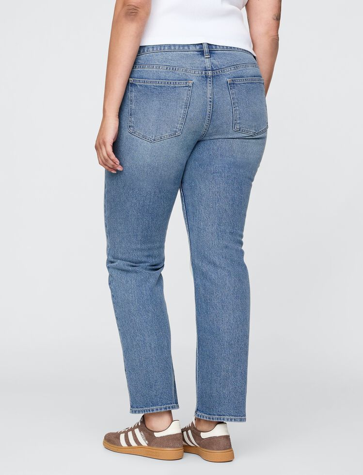Low Rise '90s Slim Straight Jeans gap low rise 90s slim straight jeans