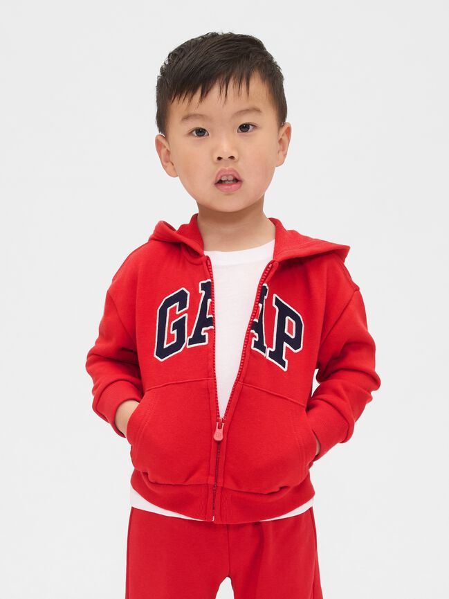 babyGap Relaxed Logo Zip Hoodie babygap relaxed logo zip hoodie
