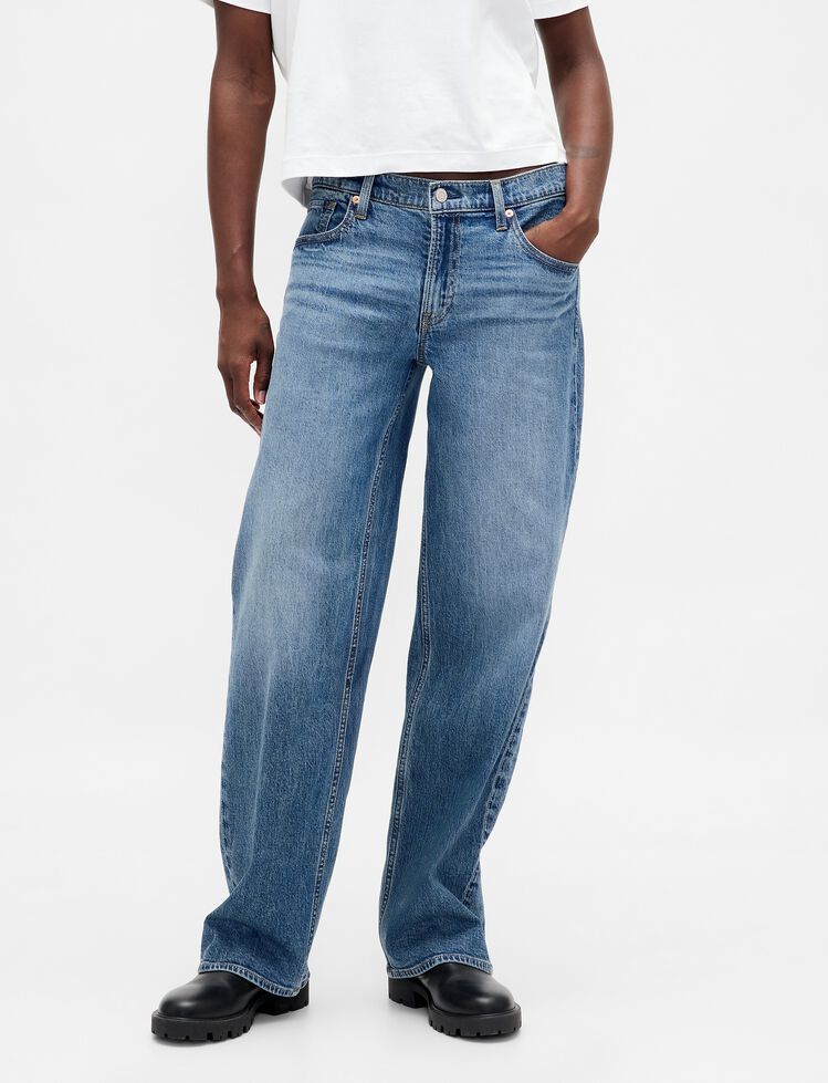Low Rise '90s Loose Jeans gap low rise 90s loose jeans