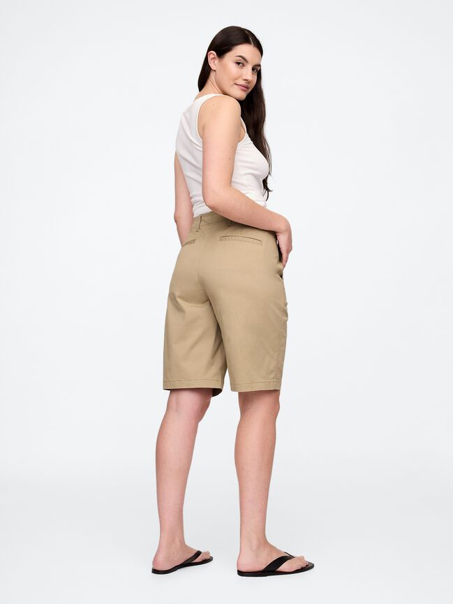 9" Downtown Bermuda Shorts gap 9 downtown bermuda shorts