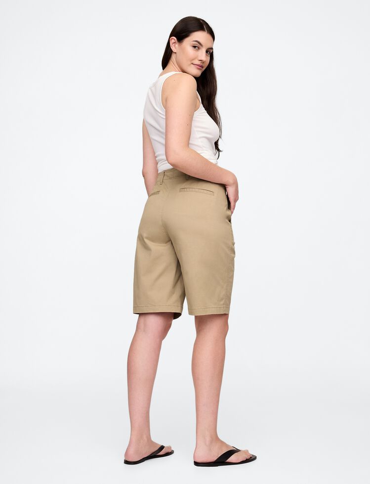 9" Downtown Bermuda Shorts gap 9 downtown bermuda shorts