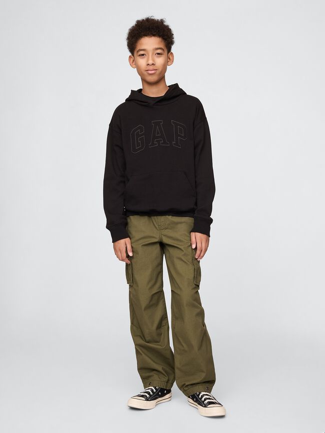 Kids Relaxed Gap Logo Hoodie kids relaxed gap logo hoodie
