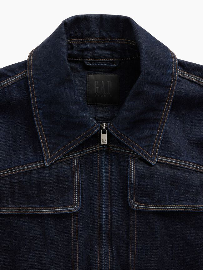 GapStudio Double-Pocket Denim Jacket gapstudio double pocket denim jacket