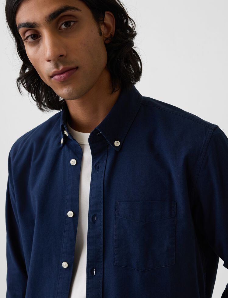 Oxford Button-Down Shirt gap oxford button down shirt