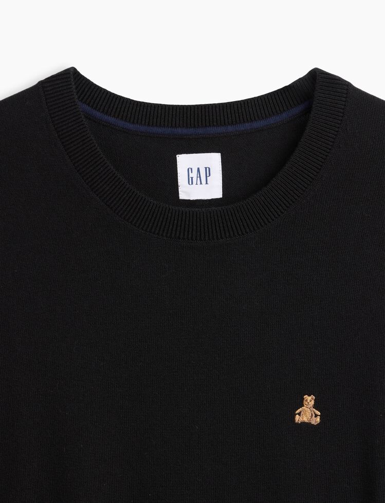 Cotton Crewneck Sweater gap cotton crewneck sweater