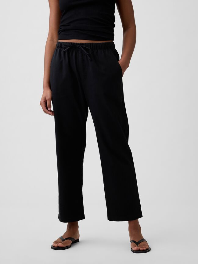 Mid Rise Easy Twill Pants gap mid rise easy twill pants