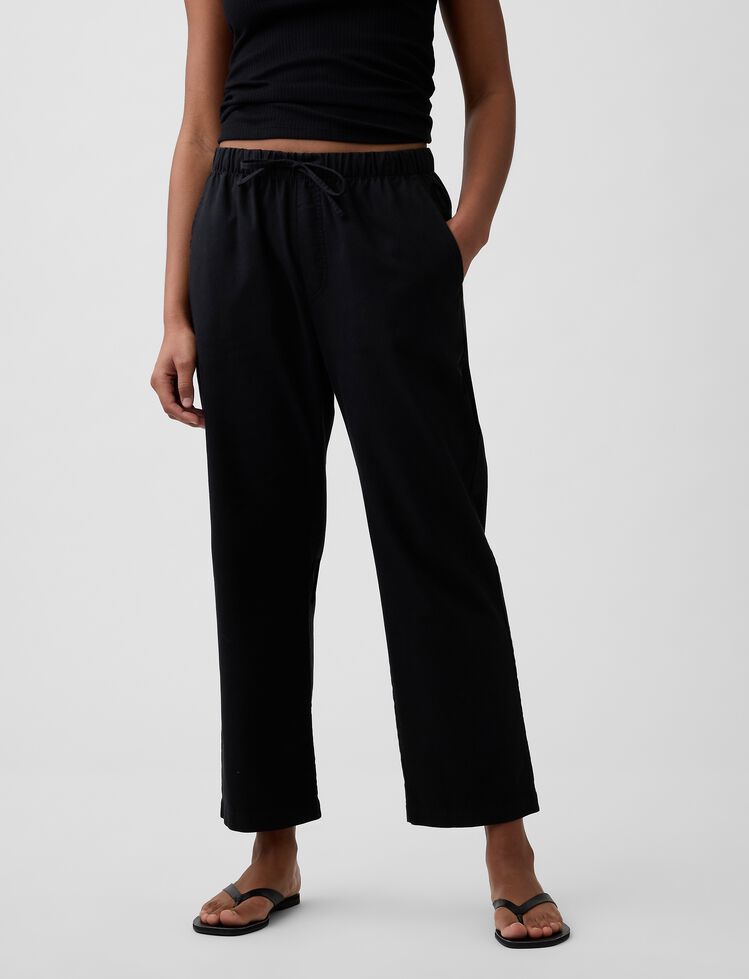 Mid Rise Easy Twill Pants gap mid rise easy twill pants