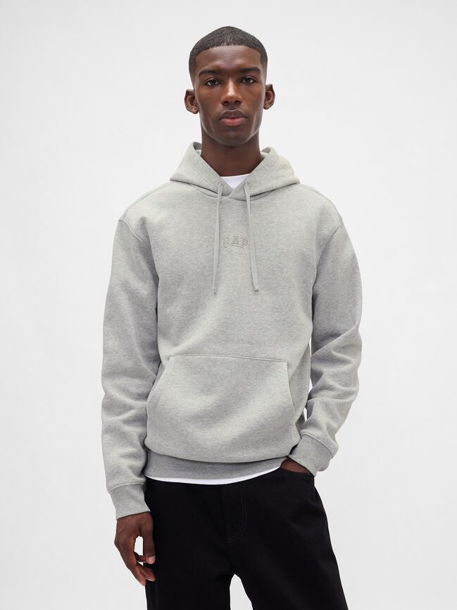 Relaxed Gap Mini-Logo Hoodie relaxed gap mini logo hoodie
