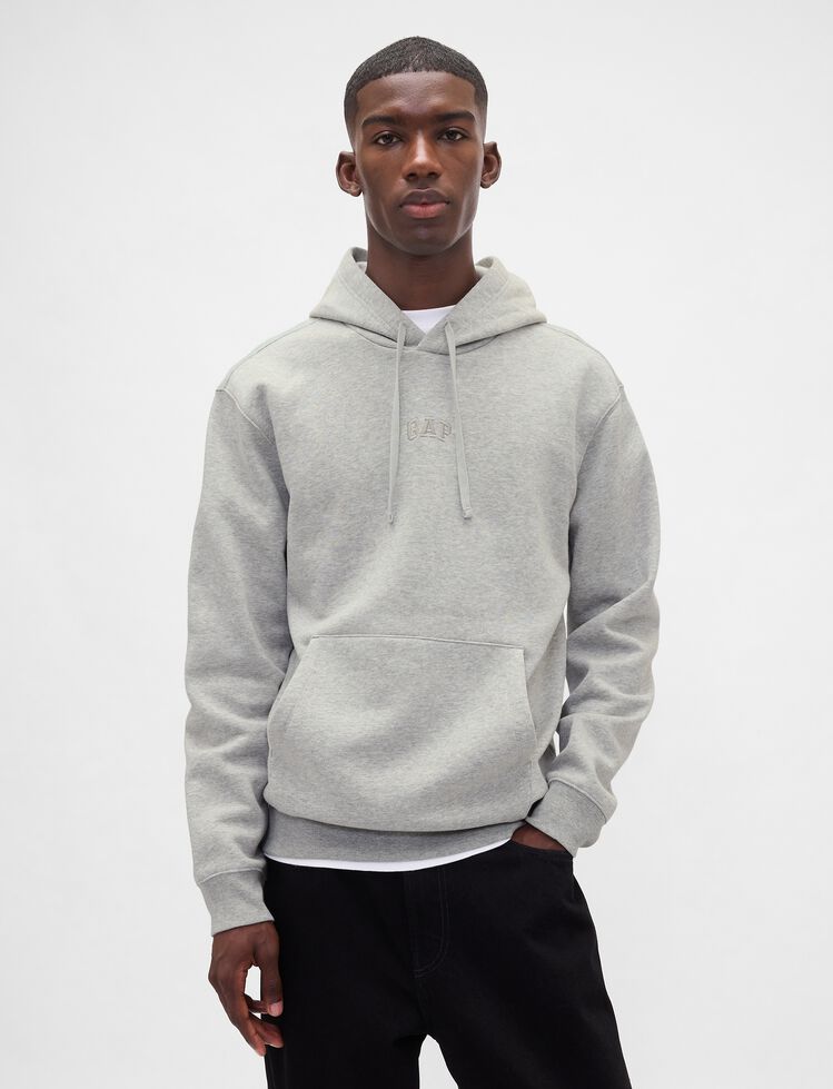 Relaxed Gap Mini-Logo Hoodie relaxed gap mini logo hoodie