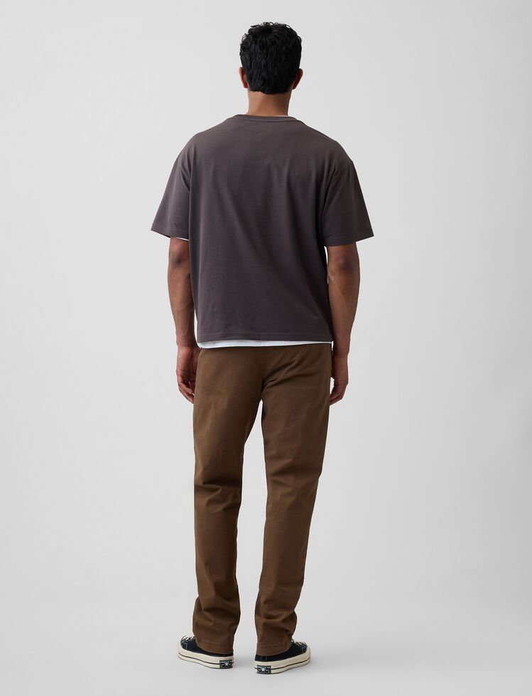 Essential Khakis in Straight Fit with GapFlex essential khakis in straight fit with gapflex