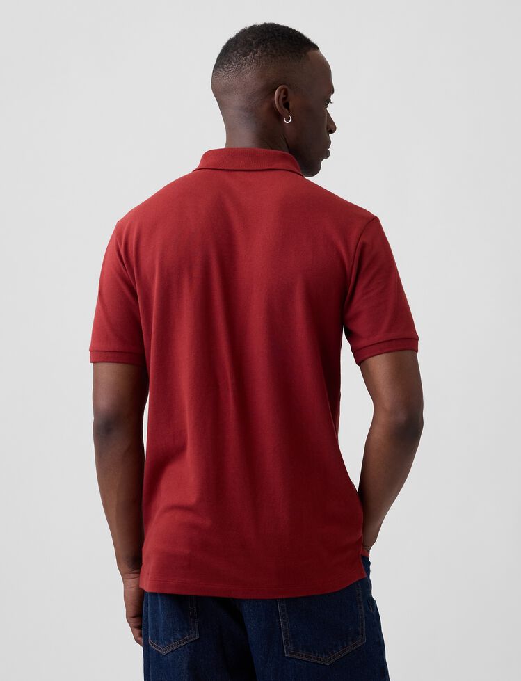 Stretch Pique Polo Shirt gap stretch pique polo shirt