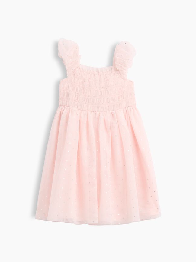 Baby & Toddler Smocked Tulle Dress gap baby toddler smocked tulle dress