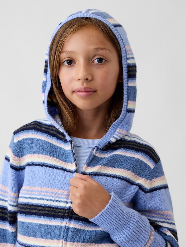 Kids CashSoft Zip Sweater Hoodie gap kids cashsoft zip sweater hoodie