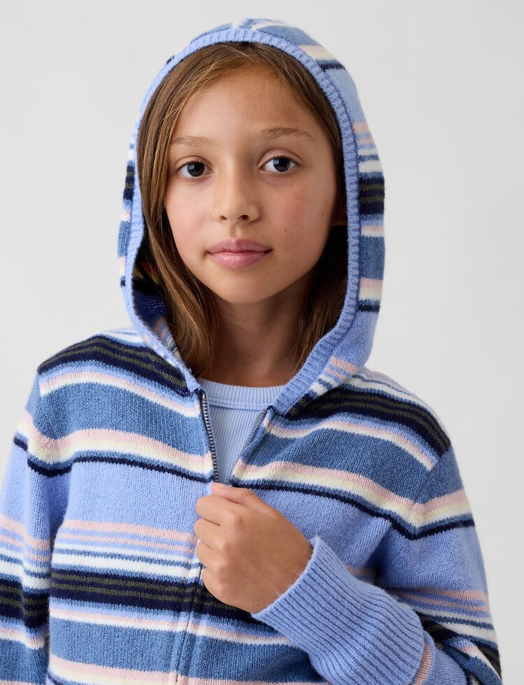 Kids CashSoft Zip Sweater Hoodie gap kids cashsoft zip sweater hoodie