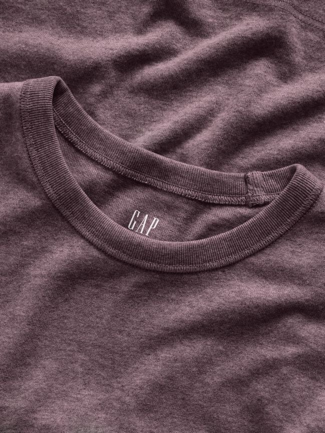 Adult Heavyweight Crop T-Shirt gap adult heavyweight crop t shirt