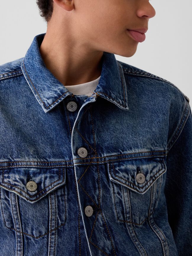 Kids Icon Denim Jacket gap kids icon denim jacket