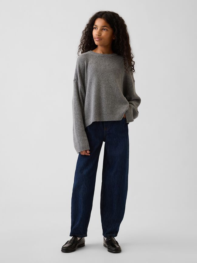 Kids CashSoft Oversized Sweater gap kids cashsoft oversized sweater