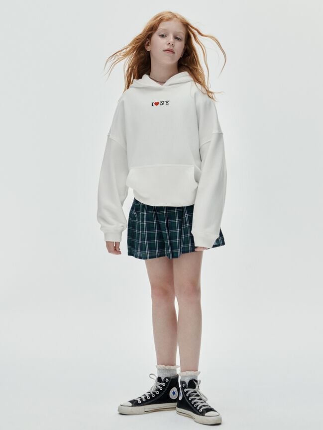 Kids VintageSoft Oversized I Heart NY Hoodie gap kids vintagesoft oversized i heart ny hoodie
