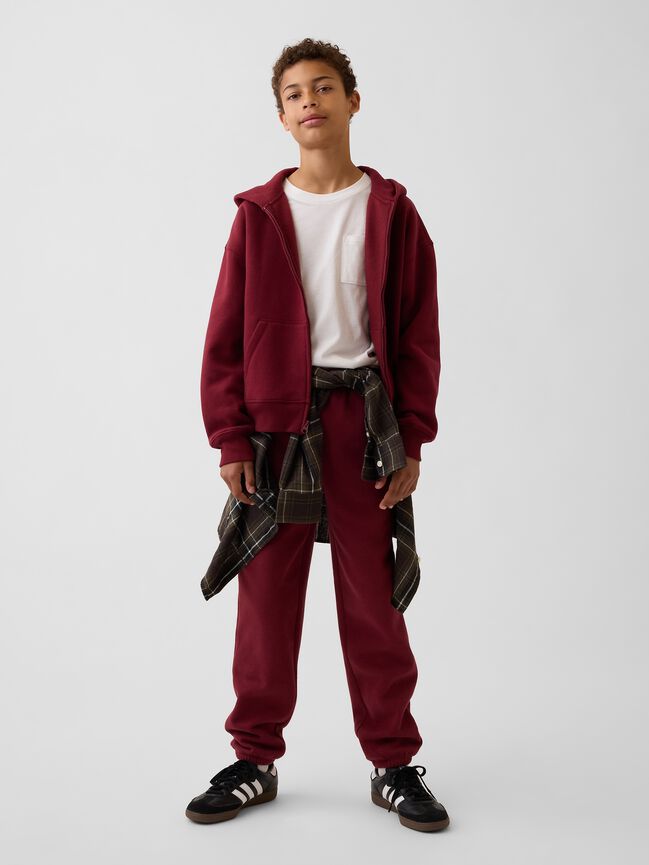 Kids VintageSoft Relaxed Zip Hoodie gap kids vintagesoft relaxed zip hoodie