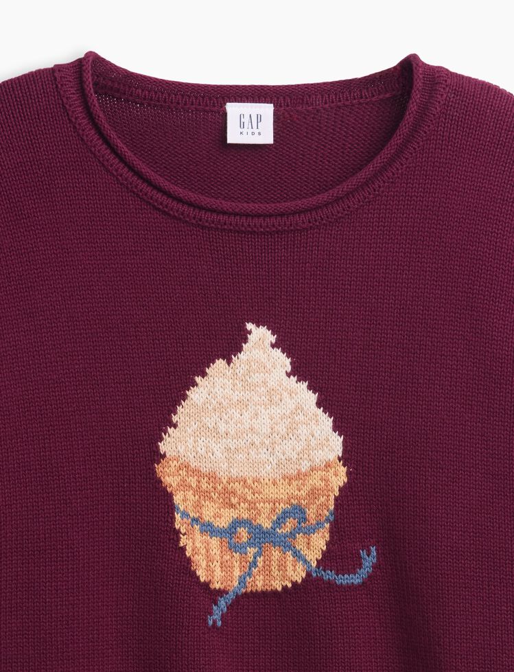 Kids Oversized Rollneck Sweater gap kids oversized rollneck sweater