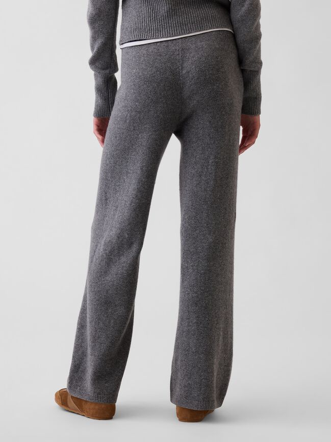 Kids CashSoft Wide-Leg Sweater Pants gap kids cashsoft wide leg sweater pants
