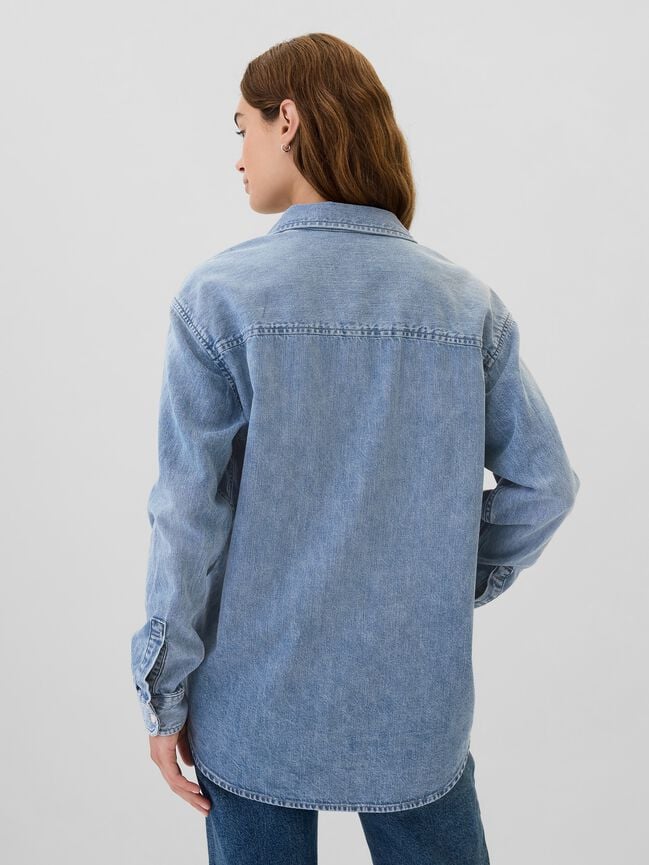 Denim Big Shirt gap denim big shirt