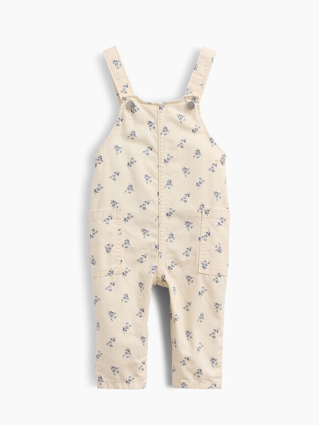 Baby Floral Print Overalls gap baby floral print overalls