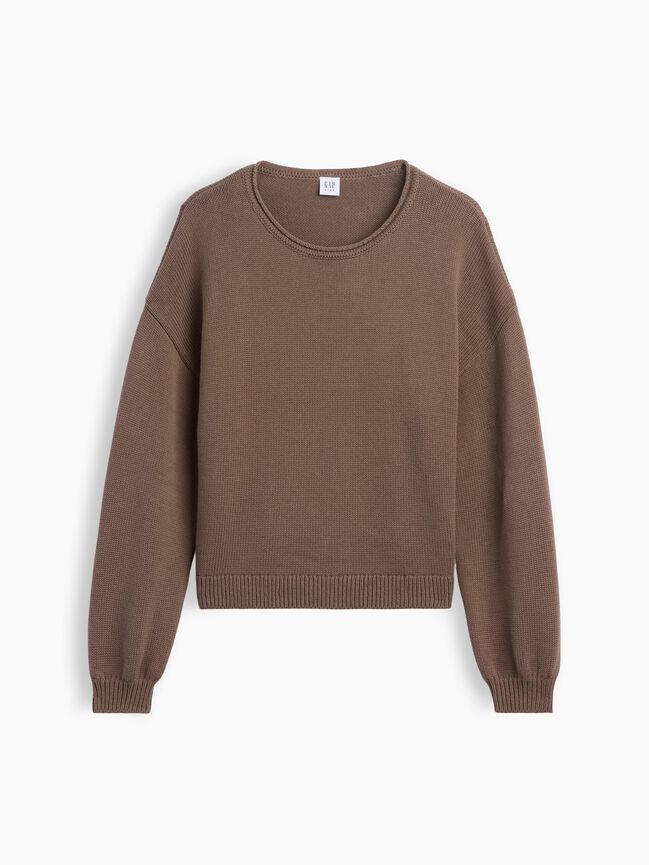 Kids 100% Cotton Oversized Rollneck Sweater gap kids 100 cotton oversized rollneck sweater