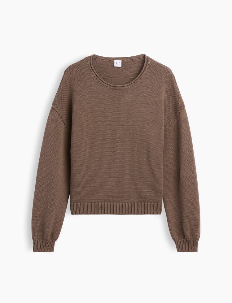 Kids Oversized Rollneck Sweater gap kids oversized rollneck sweater
