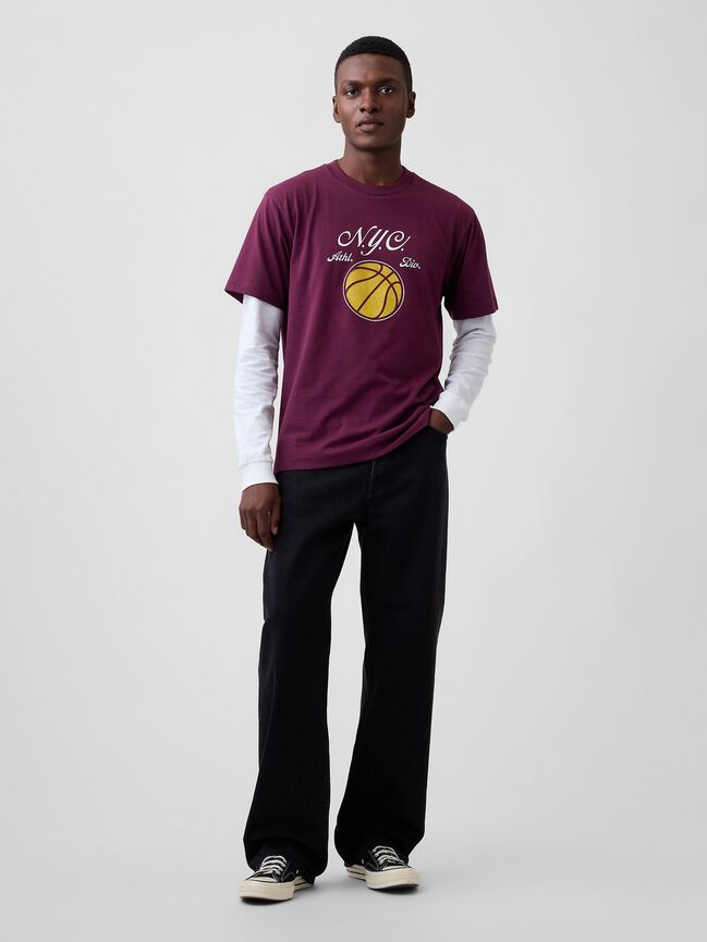 Everyday Soft Relaxed Graphic T-Shirt gap everyday soft relaxed graphic t shirt